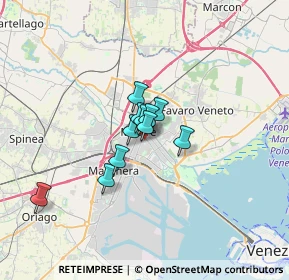 Mappa Via Tintoretto, 30172 Venezia VE, Italia (1.82)