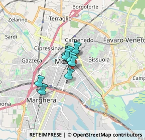 Mappa Via Tintoretto, 30172 Venezia VE, Italia (0.84636)