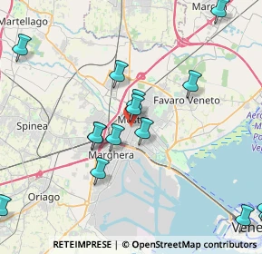 Mappa Via Cardinal Massaia, 30172 Venezia VE, Italia (4.896)