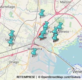 Mappa Via Cardinal Massaia, 30172 Venezia VE, Italia (2.9875)