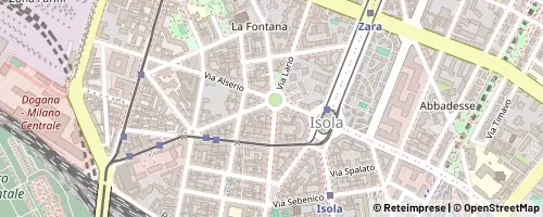 Mappa Milano