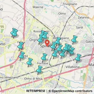 Mappa Via E. Fermi, 30038 Spinea VE, Italia (1.8815)
