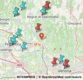 Mappa 37024 Arbizzano-Santa Maria VR, Italia (5.44688)