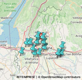 Mappa 37024 Arbizzano-Santa Maria VR, Italia (11.30412)