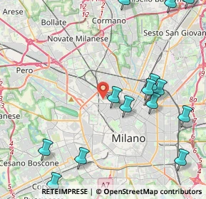 Mappa Via Principe Eugenio, 20155 Milano MI, Italia (5.65067)