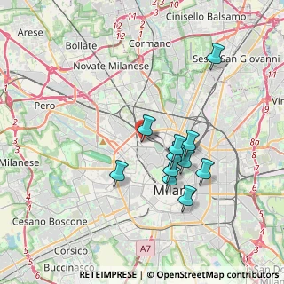 Mappa Via Principe Eugenio, 20155 Milano MI, Italia (3.22636)
