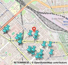 Mappa Via Principe Eugenio, 20155 Milano MI, Italia (0.6085)
