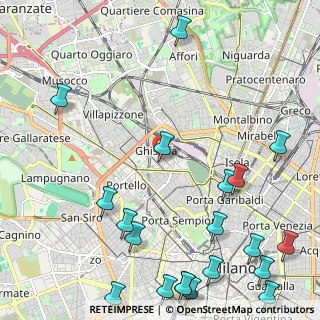 Mappa Via Principe Eugenio, 20155 Milano MI, Italia (3.2045)