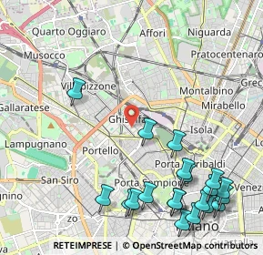 Mappa Via Principe Eugenio, 20155 Milano MI, Italia (2.7825)