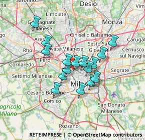 Mappa Via Principe Eugenio, 20155 Milano MI, Italia (5.18375)