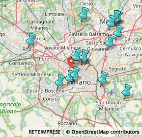 Mappa Via Principe Eugenio, 20155 Milano MI, Italia (8.22375)