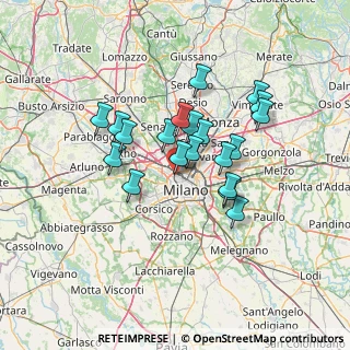Mappa Via Principe Eugenio, 20155 Milano MI, Italia (11.077)