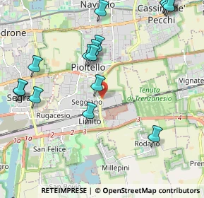 Mappa Via 8 Marzo, 20096 Pioltello MI, Italia (2.62412)