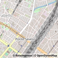 Mapa Milano
