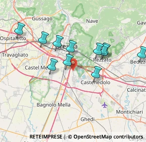 Mappa Via Brescia, 25010 Borgosatollo BS, Italia (6.83455)
