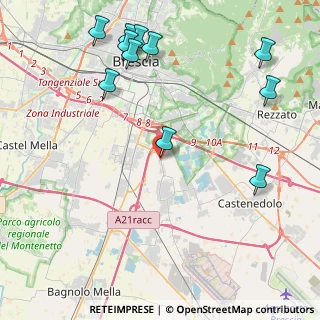 Mappa Via Brescia, 25010 Borgosatollo BS, Italia (5.26727)