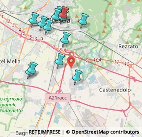 Mappa Via Brescia, 25010 Borgosatollo BS, Italia (4.35154)