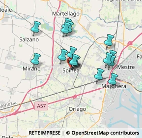 Mappa Via XX Settembre, 30038 Spinea VE, Italia (2.95688)