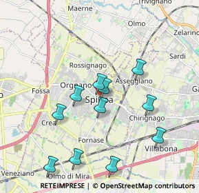 Mappa Via XX Settembre, 30038 Spinea VE, Italia (1.89091)