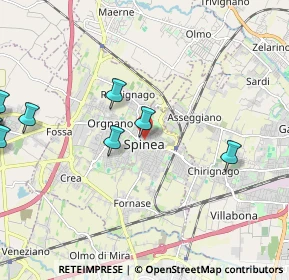 Mappa Via XX Settembre, 30038 Spinea VE, Italia (3.35933)