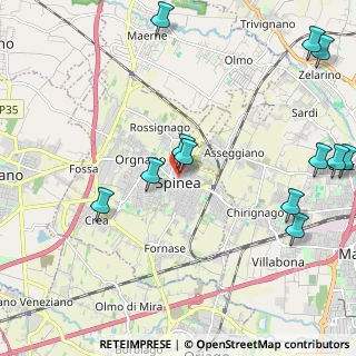 Mappa Via XX Settembre, 30038 Spinea VE, Italia (2.67667)