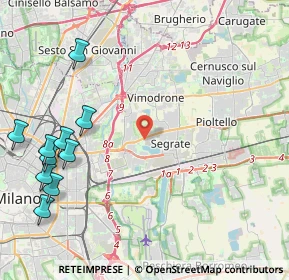 Mappa 20096 Milano MI, Italia (5.96091)