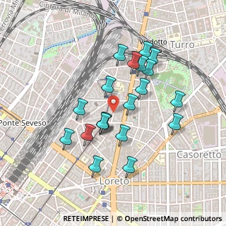 Mappa Via delle Leghe, 20127 Milano MI, Italia (0.41)