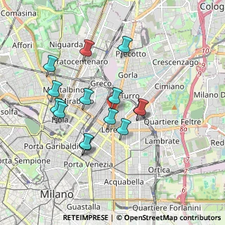 Mappa Via delle Leghe, 20127 Milano MI, Italia (1.64357)