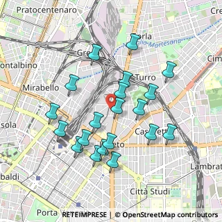 Mappa Via delle Leghe, 20127 Milano MI, Italia (0.885)
