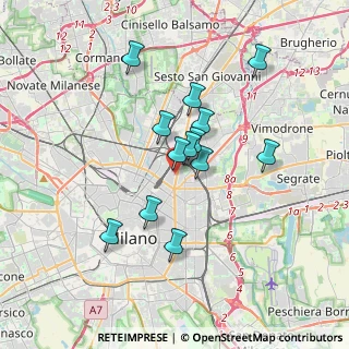 Mappa Via delle Leghe, 20127 Milano MI, Italia (2.89077)