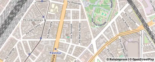Mappa Milán