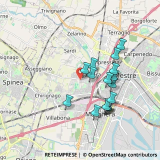 Mappa Via Marche, 30174 Venezia VE, Italia (1.7425)