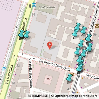 Mappa Via Privata Dina Galli, 20159 Milano MI, Italia (0.08857)