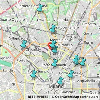 Mappa Via Privata Dina Galli, 20159 Milano MI, Italia (2.01143)