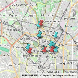 Mappa Via Privata Dina Galli, 20159 Milano MI, Italia (1.52)