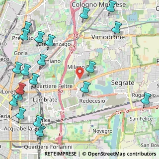 Mappa Via Str. di S. Pietro, 20060 Bussero MI, Italia (3.0885)