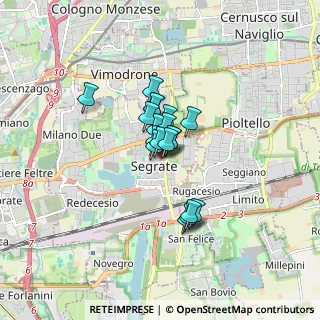 Mappa Via Giuseppe Mazzini, 20090 Segrate MI, Italia (0.96895)