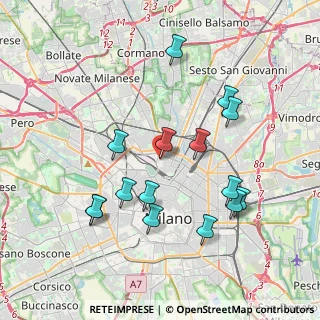 Mappa Via Dina Galli, 20159 Milano MI, Italia (3.848)