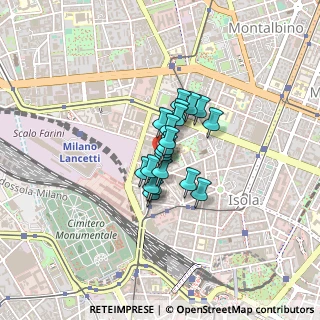 Mappa Via Farini Carlo, 20159 Milano MI, Italia (0.217)