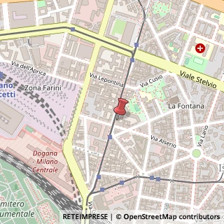 Mappa Via Alserio, 1, 20159 Milano, Milano (Lombardia)