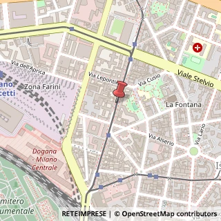 Mappa Via Carlo Farini, 56, 20159 Milano, Milano (Lombardia)