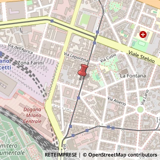 Mappa Via Carlo Farini, 53, 20159 Milano, Milano (Lombardia)