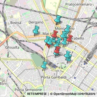 Mappa Via Farini Carlo, 20159 Milano MI, Italia (0.666)