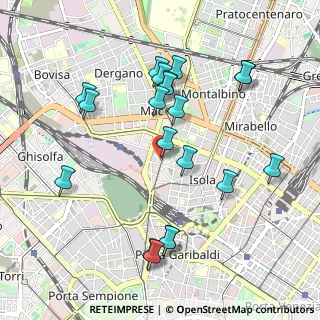 Mappa Via Dina Galli, 20159 Milano MI, Italia (1.023)