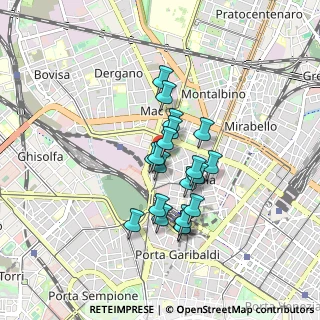 Mappa Via Dina Galli, 20159 Milano MI, Italia (0.65)