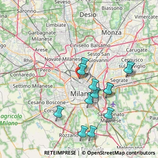 Mappa Via Dina Galli, 20159 Milano MI, Italia (7.85923)