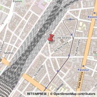 Mappa Via Guido Cavalcanti, 8, 20127 Milano, Milano (Lombardia)