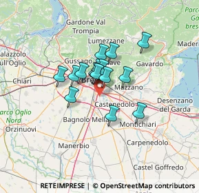 Mappa Strada Vicinale Fusera, 25010 Borgosatollo BS, Italia (8.49438)