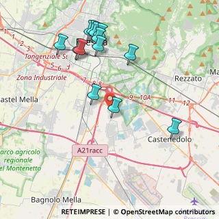 Mappa Strada Vicinale Fusera, 25010 Borgosatollo BS, Italia (4.38462)