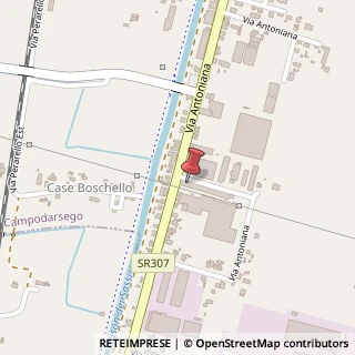 Mappa Via Antoniana, 102, 35011 Campodarsego, Padova (Veneto)